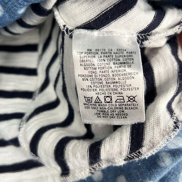 Anthropologie Postmark Striped & Polka Dot Tunic Top w/ Pockets Size Medium - Picture 10 of 14